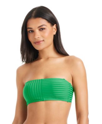 Women's Tie-Back Bandeau Bikini Top