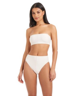 Women's Tie-Back Bandeau Bikini Top