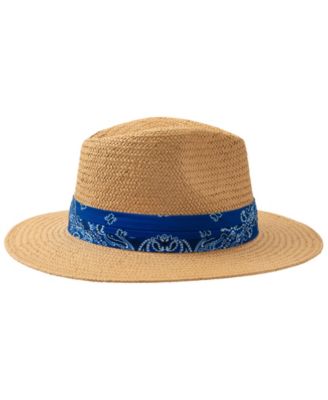 Printed Band Fedora Hat