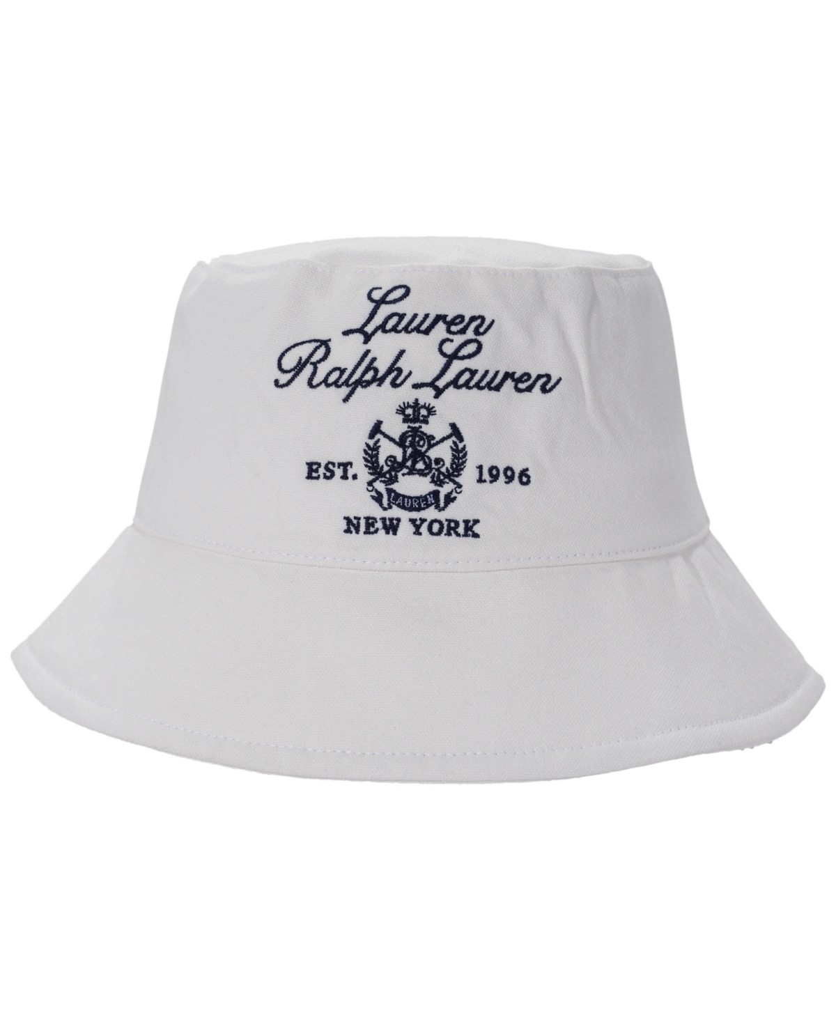 Женские Lauren Ralph Lauren Embroidery Cotton Bucket Hat — фото 1