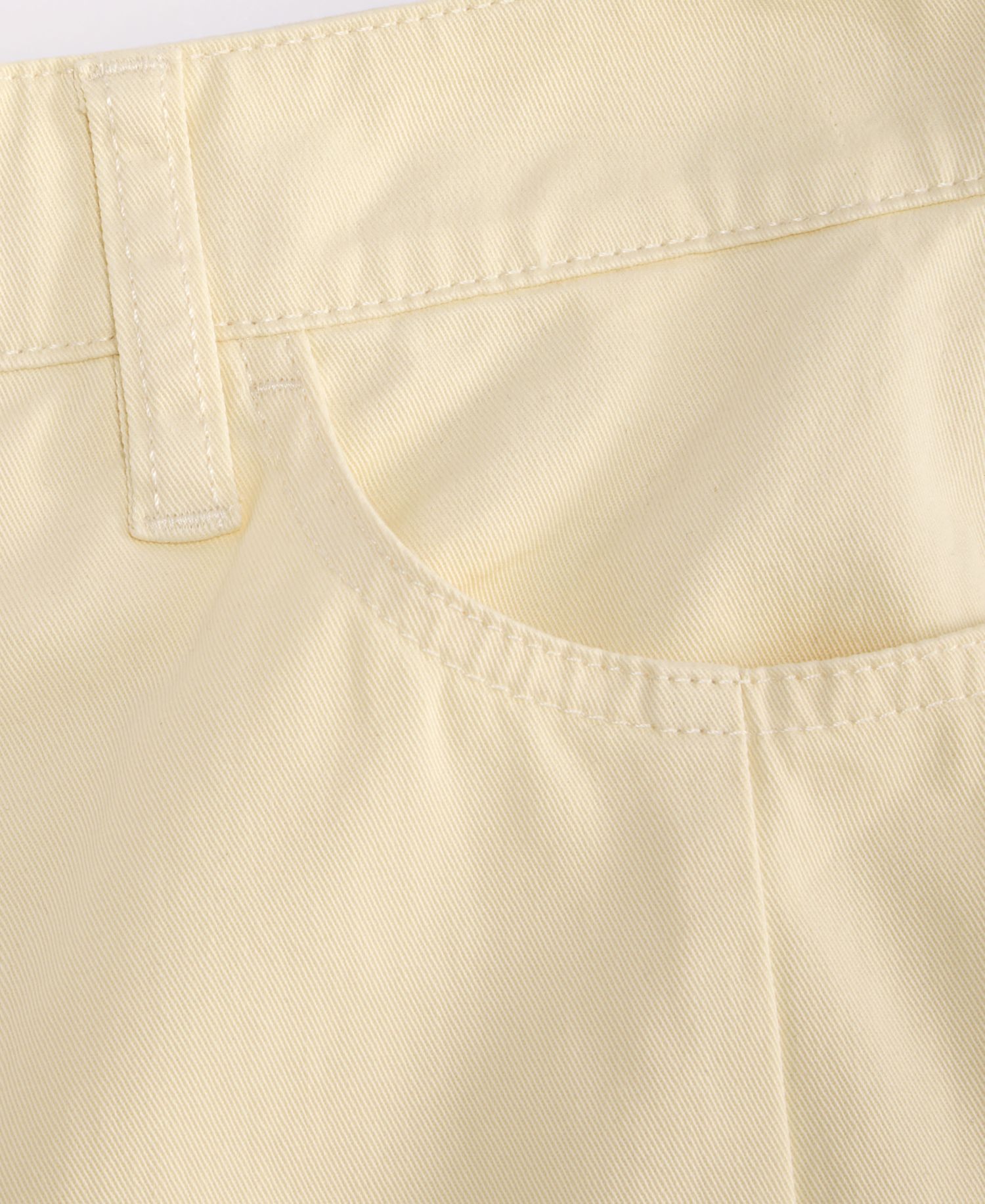 Women's High-Rise Twill Barrel-Leg Pants