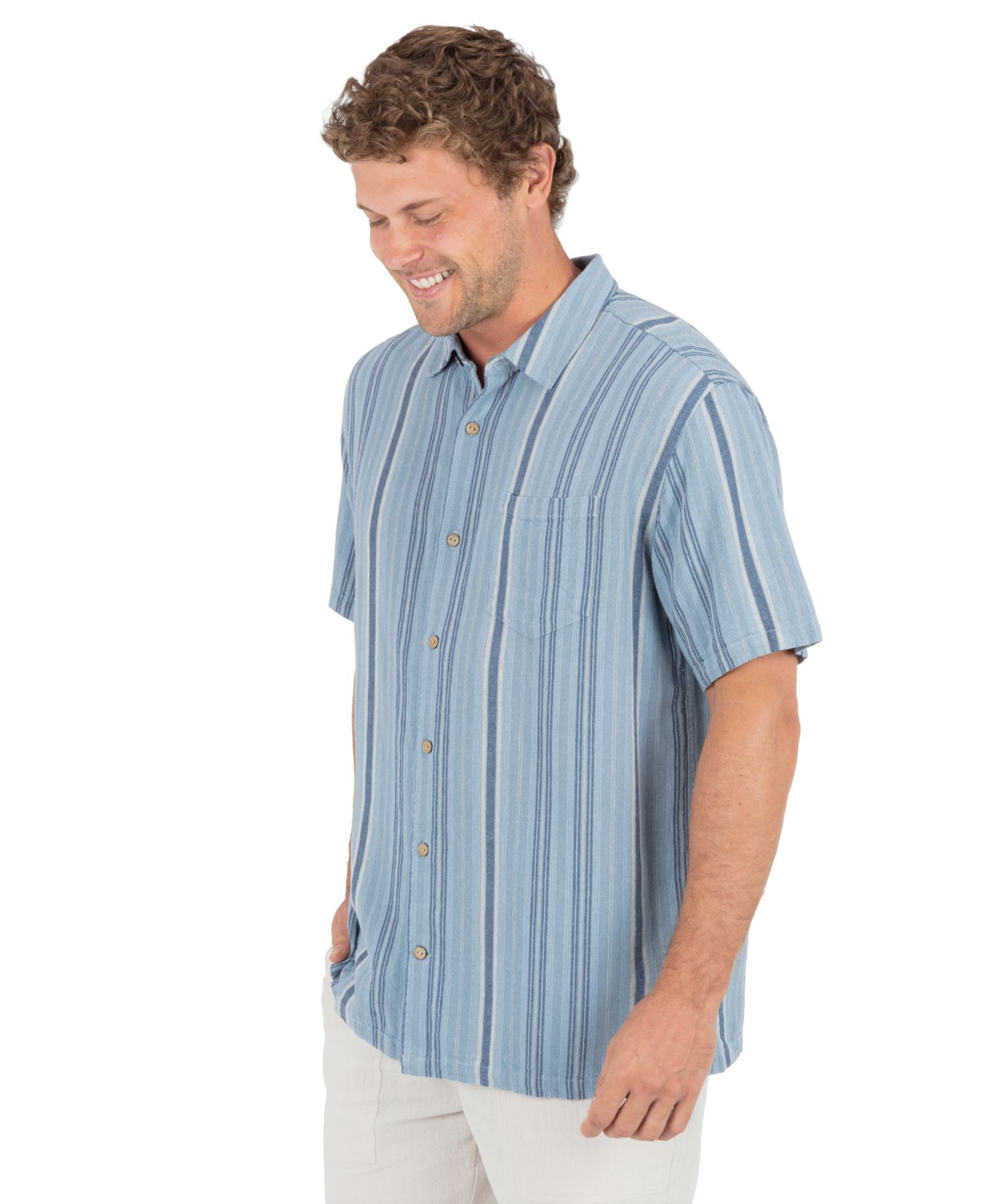 Men's Oceanside Stripe Shirt