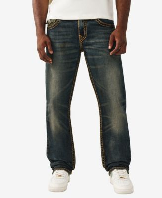 True Religion Men's Ricky Super T-Straight Flap Jeans - Macy's