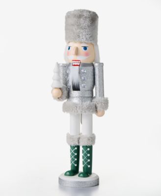 Opulence Silver-Tone Nutcracker