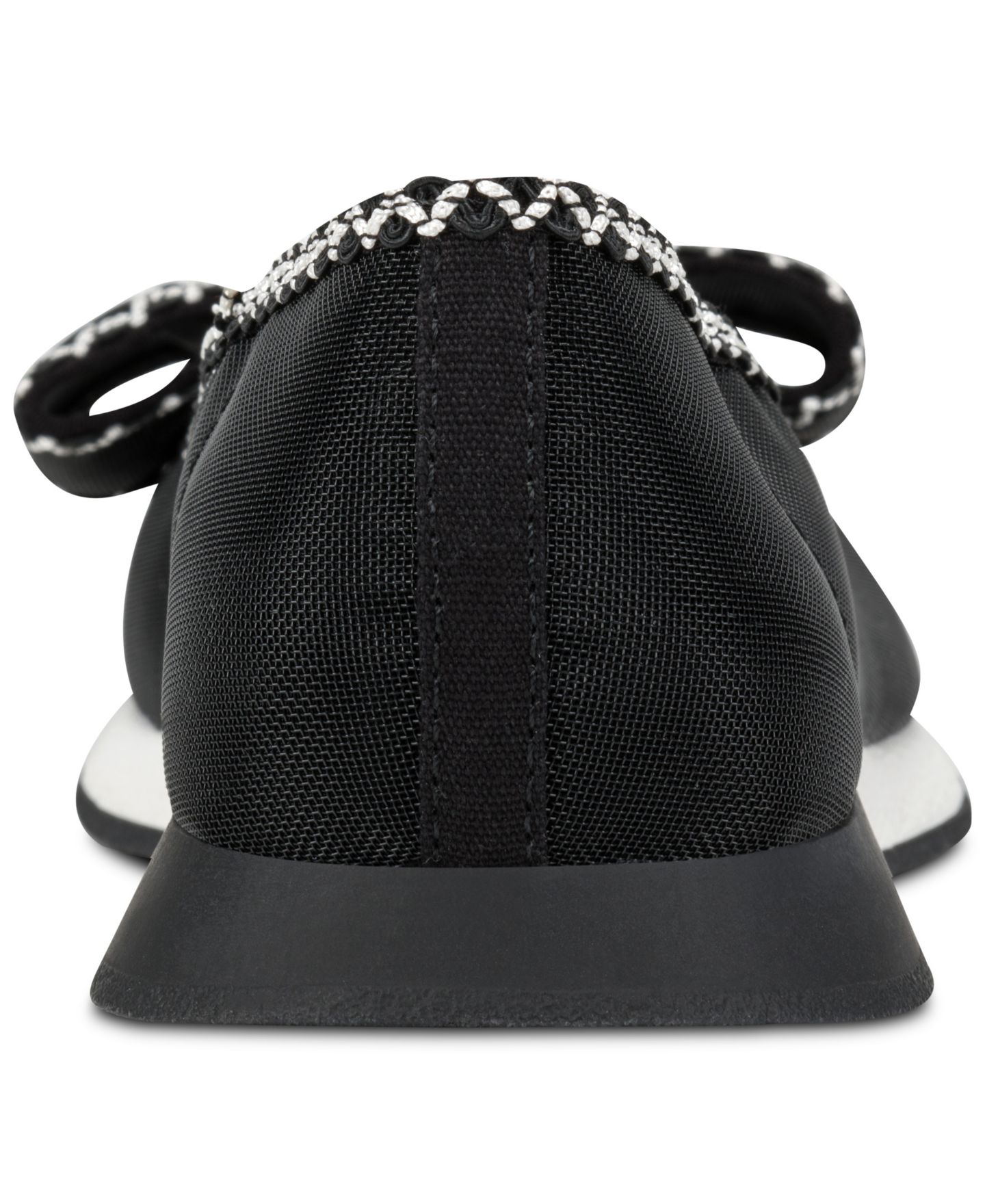 Женские кроссовки KARL LAGERFELD PARIS Macklin Flat Ballet, цвет: Чёрный — фото 3