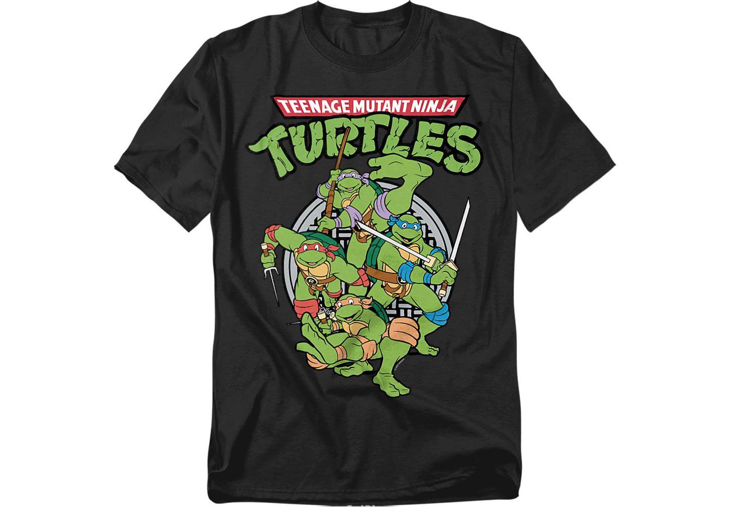 Мужская футболка Teenage Mutant Ninja Turtles Tmnt Group, цвет: Чёрный — фото 1