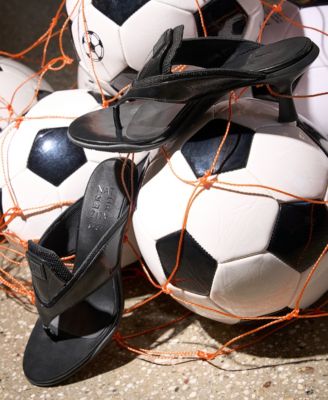 x June Ambrose Women's Ravyn Slip-On Thong Sandals