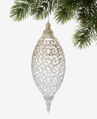 Gilded Glamour Finial Ornament