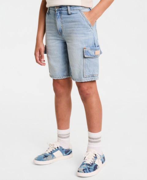 Джинсовые шорты-карго Levi's для мальчиков