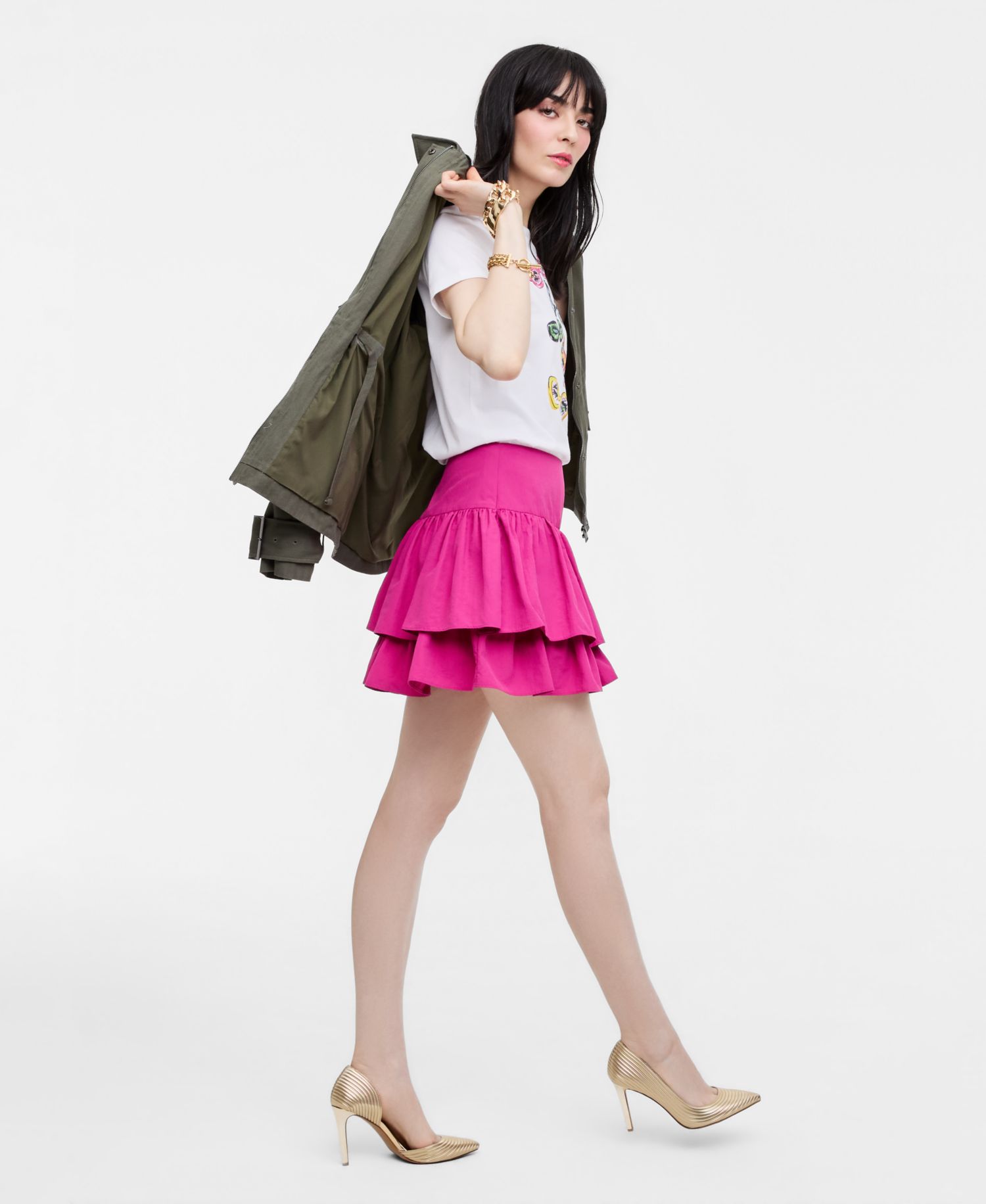 Women's Flared Mini Skort, Macy's Exclusive- Molly Rogers Capsule Collection
