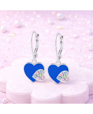 Girls Heart Hypoallergenic Earrings
