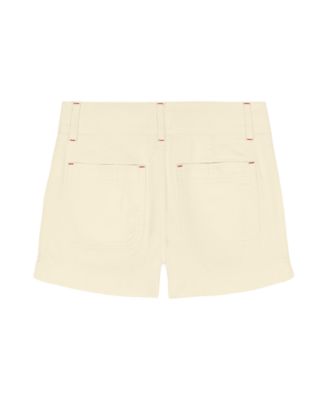 Girls' 7-16 Patch Pocket Twill Shorts