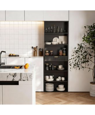 72" Tall 7-Tier Display Organizer with Anti-Tip Kit for Home Decor