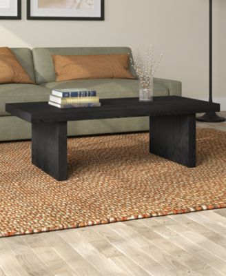 Soren 48" Wide Rectangular Fluted Coffee Table