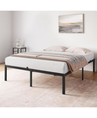 14 Inch Heavy Duty Metal Bed Frame-High Profile-Stable Noise Free-Easy Quick Assembly.
