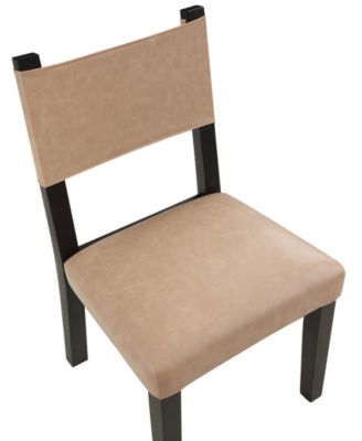 Macai 2-Pc. Faux Leather Side Chair Set