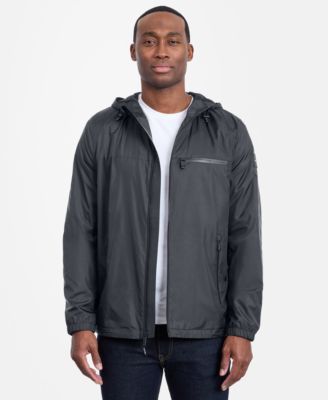 Men's Logo Hooded Windbreaker