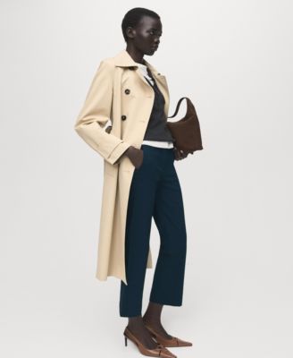 Women's Straight-Cut Crop Pants