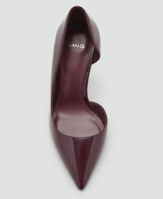 Women's Asymmetrical Patent Leather Court Shoes