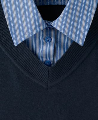 Women's Combined Shirt Sweater