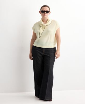 Women's Handkerchief Detail Knit Top