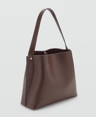 Women's Metal Details Bucket Bag