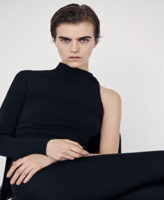 Women's Asymmetrical Long-Sleeve T-Shirt