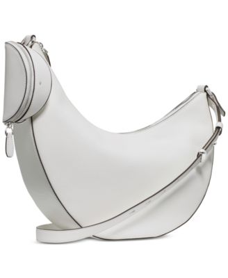 Duo Large Pebbled Leather Crossbody Bag