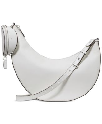 Duo Large Pebbled Leather Crossbody Bag