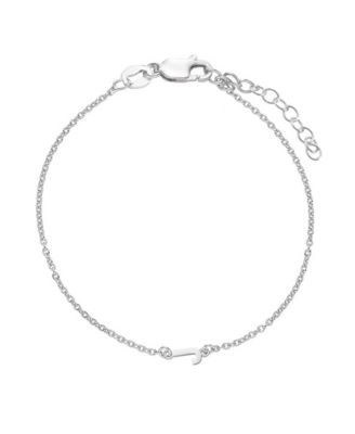 Oak Luna Inez Initial BraceletAnklet - Letter j 95$