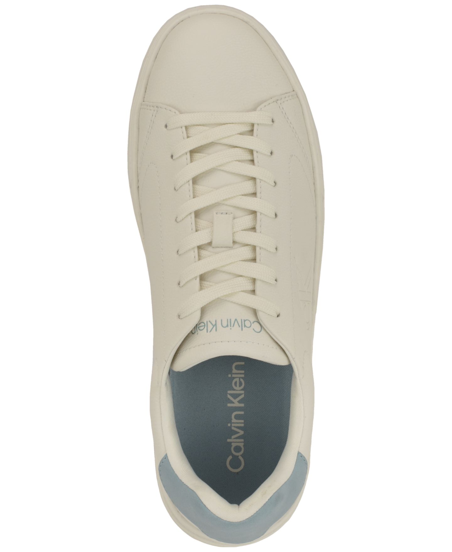 Мужские кроссовки Calvin Klein Sollyz Lace-Up Casual, цвет: Белый / Синий — фото 4