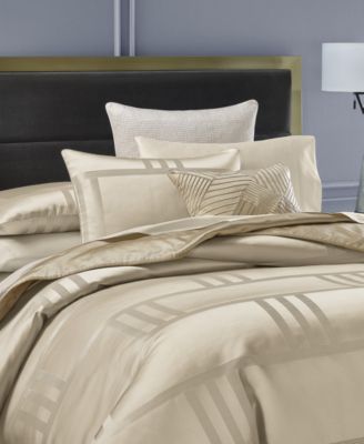Structure Gold 3-Pc. Duvet Cover Set, Full/Queen