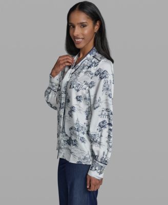 Women's V-Neck Blouse