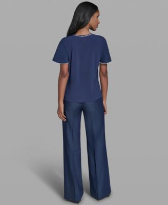 Women's Crew Neck Short-Sleeve Top