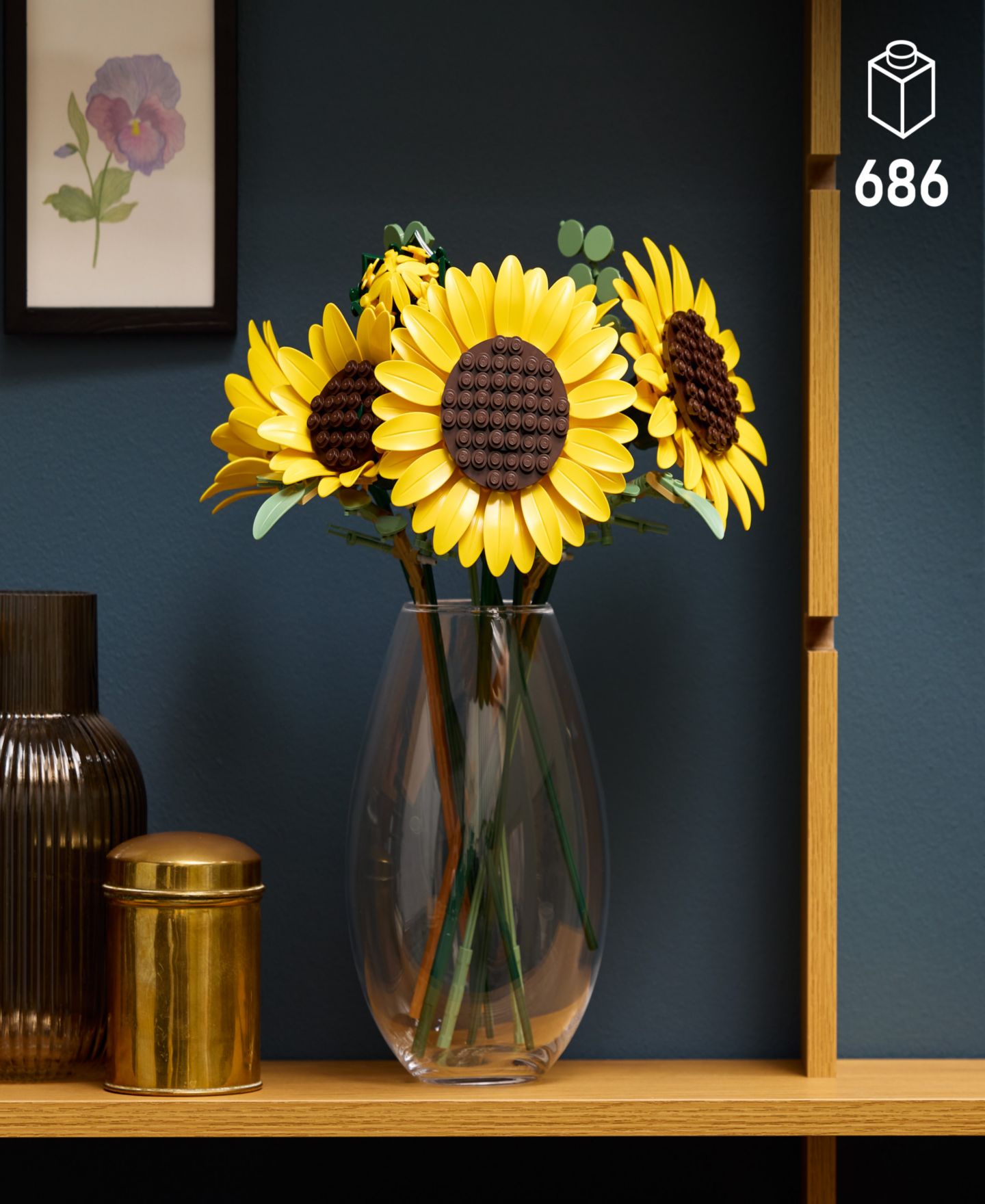 Детский конструктор LEGO® Botanicals Sunflower Bouquet Building Set, 11502 — фото 2