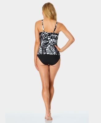 Women's Underwire Surplice Tri Tankini Top