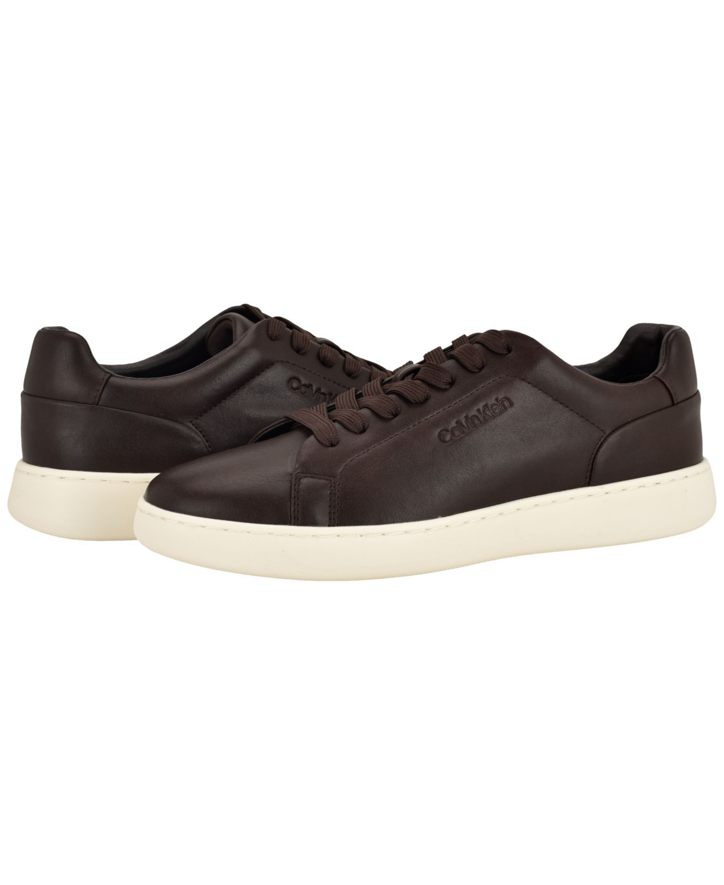 Мужские кроссовки Calvin Klein Falconi Casual Lace-Up, цвет: Тёмный коричневый — фото 4