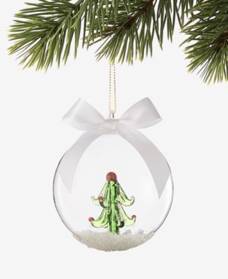 Cozy Cabin Tree Inside Ball Ornament