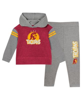 Girls Preschool Cardinal USC Trojans Preschool Clubhouse Pullover Hoodie & Legging Set