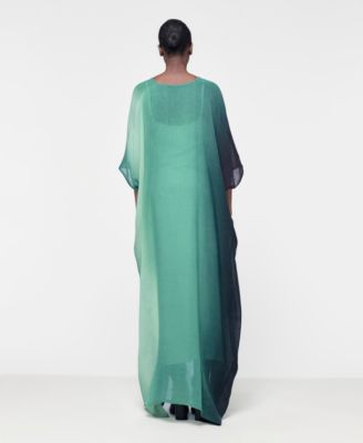Women's Vertical Ombre Kaftan Dresses