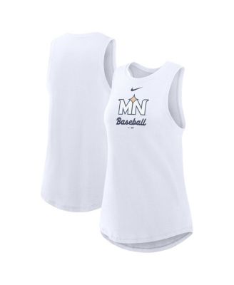 Women's White Minnesota Twins City Connect Tricode High Neck Dri-FIT Tank Top