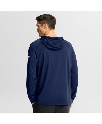 Men's Navy Florida Panthers Authentic Pro Rink Raglan Hoodie