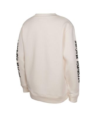 Big Boys and Girls Cream Pittsburgh Penguins Star Power Pullover Sweatshirt