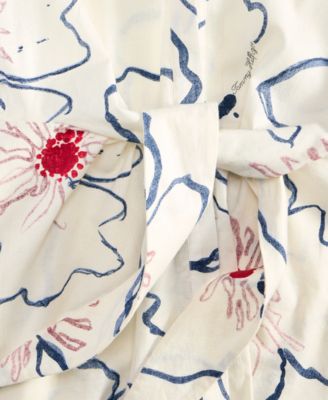 Women's Linen Belted Midi Dress