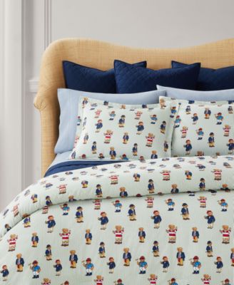 Teddy Bear Stripe 2-Pc. Comforter Set, Twin