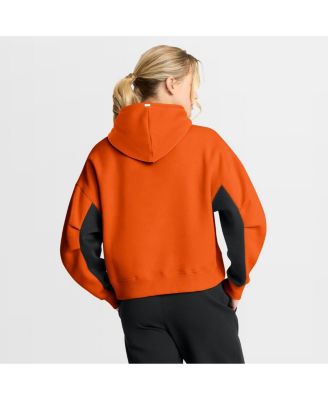 Women's Orange Philadelphia Flyers Back Check Boxy Hoodie