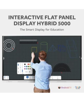 Interactive Flat Panel Display Hybrid 5000 75"