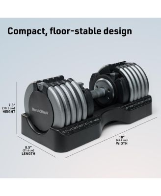 Single 55lb Select-A-Weight Dumbbell