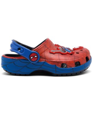 Crocs Little Kids Spider-Man Classic Clogs from Finish Line