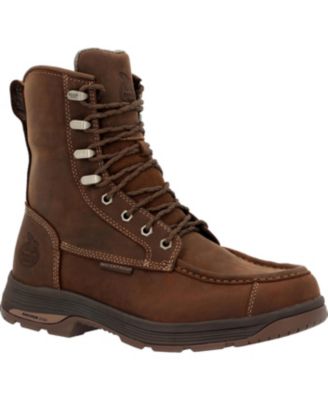Men's Athens SuperLyte 8" Waterproof Side-Zip Moc Toe Work Boot
